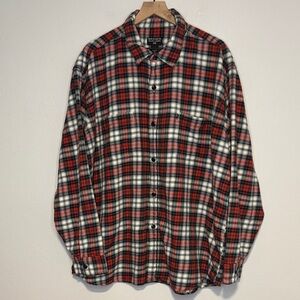 Vintage Polo Jeans Co Ralph Lauren Long Sleeve Button Down Plaid Shirt XXL